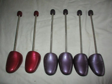 6 Schuhspanner Kunststoff mit Metall-Spiralfeder gr. 35-37 & 39-42