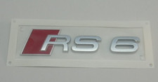 Original Audi RS 6 Schriftzug
