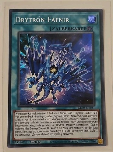 Geim de031 drytron - yu-gi-oh,