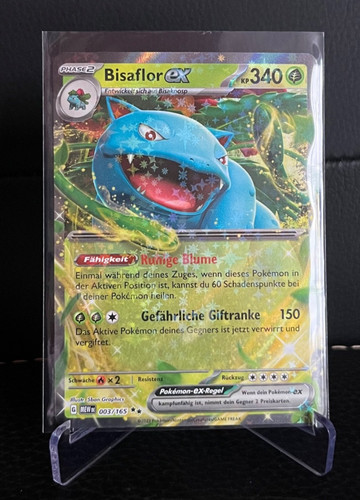 Pokemon karte bisaflor ex - bisaflor,