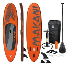 B-Ware Surfboard Stand Up Paddle SUP Board Paddelboard aufblasbar Orange 320 cm