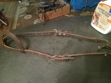 used leather headstall sliding