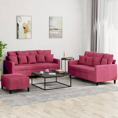 Sofagarnitur mit kissen sessel - sofagarnitur,