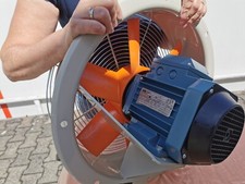 Axial-Rohrventilator Dassler DHCH-40-2T/AL, unbenutzt, DN 400 mm, 400 VAC/50 Hz