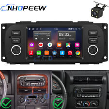 Android 15 Autoradio GPS Navi WiFi BT Kamera Für Jeep Cherokee Wrangler Chrysler