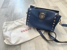 Blaue GUESS Damen Handtasche
