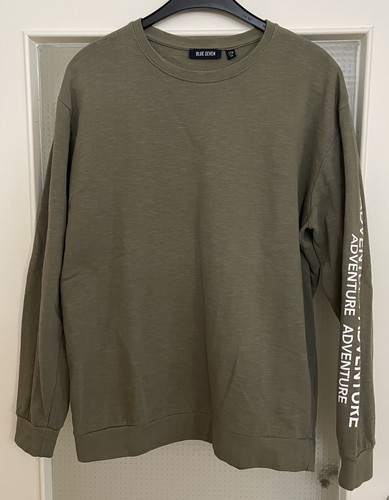 Blue seven sweatshirt pullover - sweatshirt,