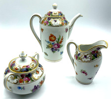 Antik Schumann Porzellan 3er