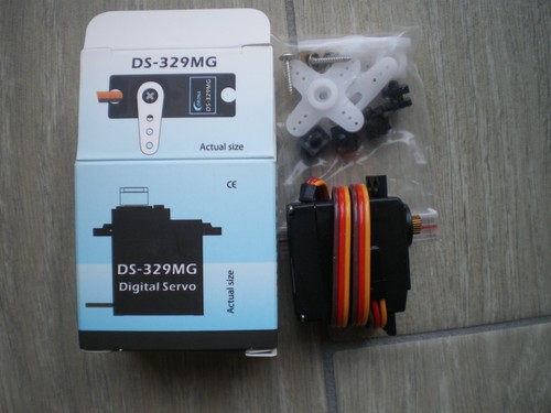 Digital metal gear motor - metal,
