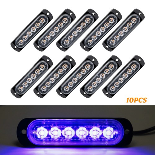 10stk 6led auto - 10stk,