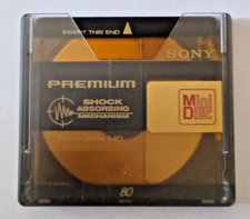 SONY MINIDISC 80 (GOLD EDITION) [SHOCK ABSORBING + EXTRA LONG PLAY] PREMIUM MD