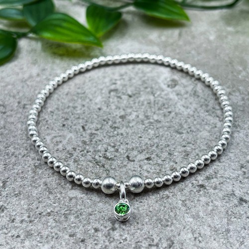 Sterling silber stapelarmband - sterling,