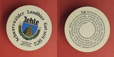 Jehle Biberach Wortschnecke Brauerei Bierdeckel Bier
