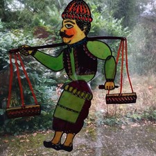 Karagoez. Korbträger Mit