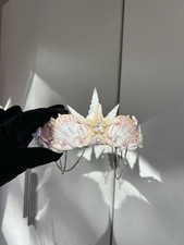 Handgemachtes Muschel Diadem | Boho Tiara Maritim Strand Hochzeit