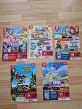 5 Nintendo Switch Poster A4