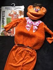 Fozzie Bär * MUPPETS  Sesamstrasse Kinder Kostüm * Ungetragen * 7/8 Jahre * L