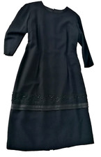 Kleid OPPI MODELL Original Rayon 60er Abend Dress Cocktail True Vintage edel 50s