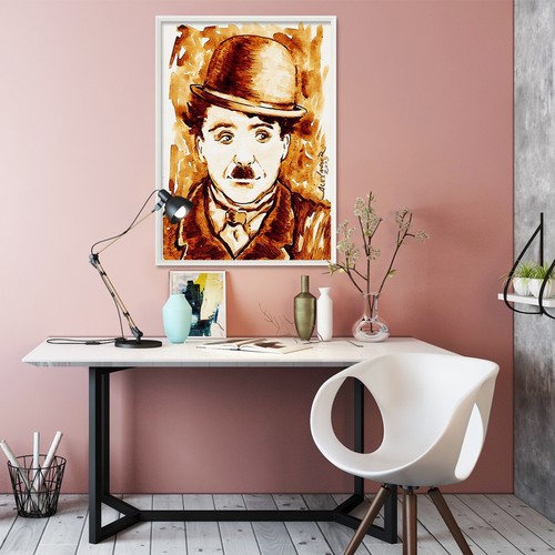 Chaplin meister gerahmt - chaplin,