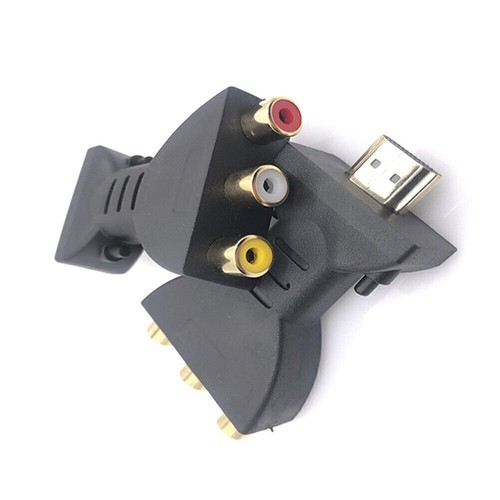 Hdmi stecker cinch - 3, cinch-buchsen