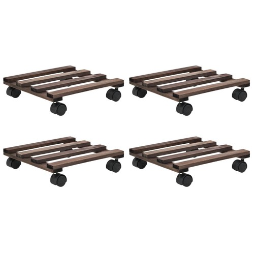 Pflanzenroller untersetzer - 4x,