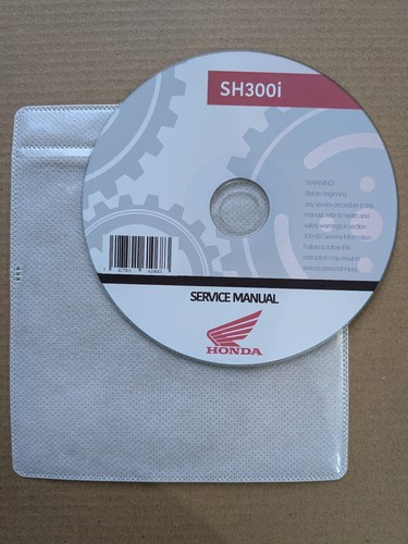 Service manual honda sh300i - manual,