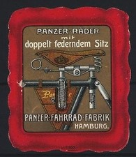 Reklamemarke hamburg - reklamemarke,