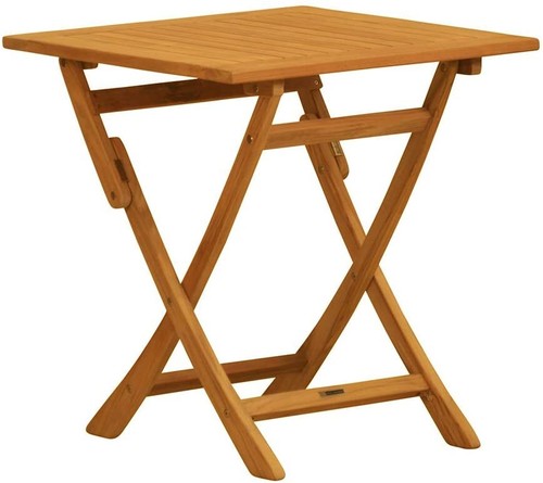 Teak klapptisch quadratisch - teak,