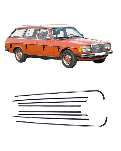 W123 modell zierleisten set - w123,