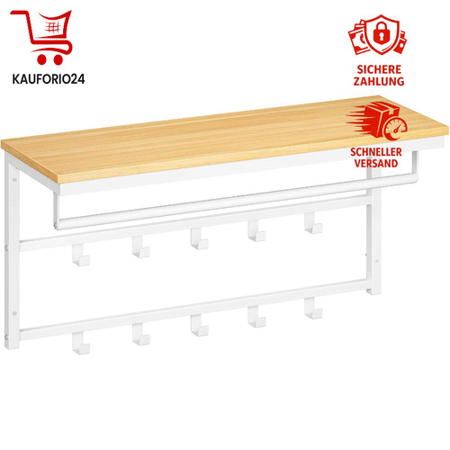 Wandgarderobe mit ablage - mit,