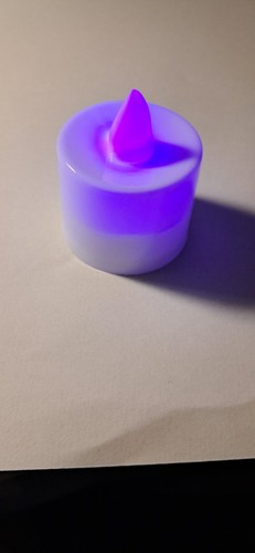Led kerze mit farbwechsel - mit,