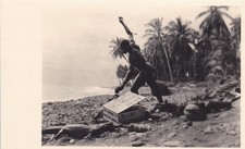 Original Werbe AK, RUM COMPANY LTD. Kingston, gelaufen 1937 nach Basel