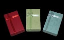 Geschenkbox Geschenk Schachtel Schleife Schmuck Box Kette Ohrring Ring Taufe