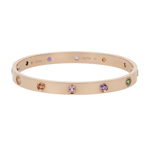 Cartier love 18k rose - rose, gold