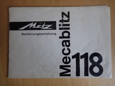 Metz  - Bedienungsanleitung -