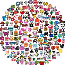 20x Crocs Charms Jibbitz Style | Wundertüte Schuhe Deko Anstecker Zufällig