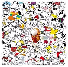 50 Snoopy  Sticker / Aufkleber