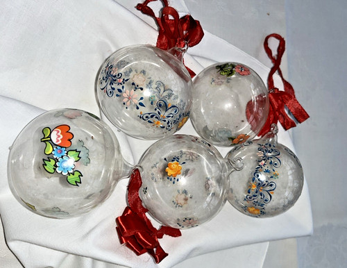 Vintage glaskugeln - 5,