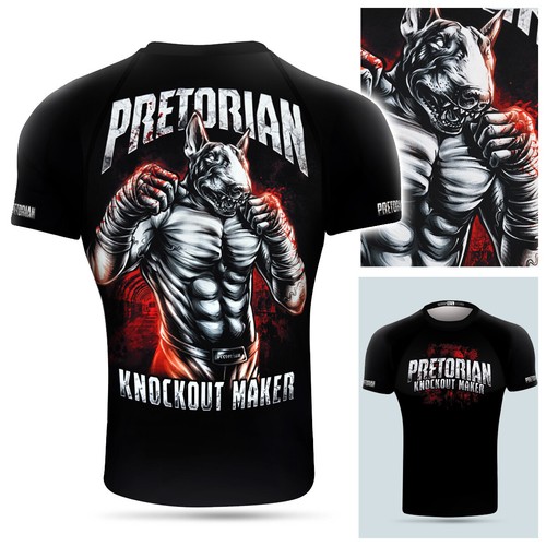 Rash guard pretorian kurzarm - guard,
