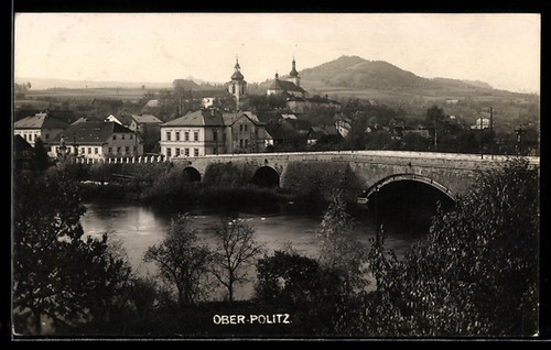 Postcard ober politz pohled - postcard, ober-politz,