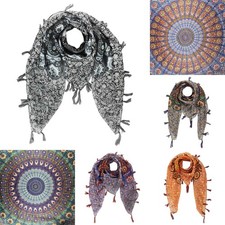 Baumwolltuch Mandala mit
