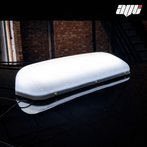 Leeres led dach taxi - led, /
