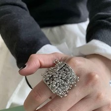 Silver Statement Ring |