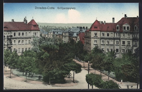 Ansichtskarte dresden cotta - ansichtskarte, dresden-cotta