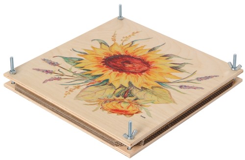Riesen blumenpresse bunt - riesen-blumenpresse, x