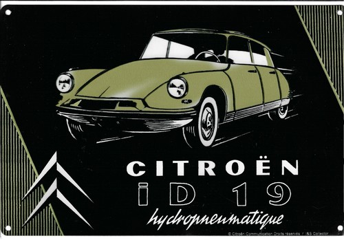 Metallschild citroën 19 - metallschild,