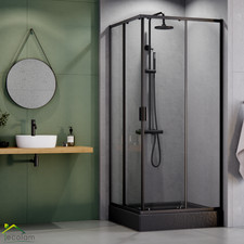 Set Duschkabine + Duschwanne
