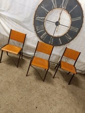 Stapelstuhl True Vintage Midcentury Bauhaus Stühle Chair Loft Living Avantgarde 