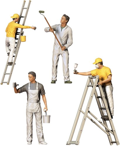 Maler lackierer set - set, 3d
