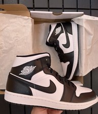 Nike Air Jordan 1 Mid Panda Weiss Schwarz Neu In OVP 42,5